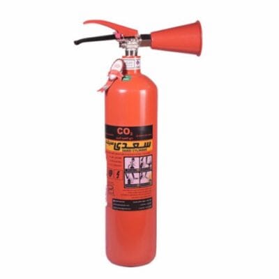 کپسول آتش نشانی 2 کیلوگرمی CO2 سعدی سیلندر