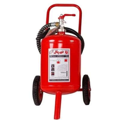 کپسول آتش نشانی 25 کیلوگرمی پودر و گاز توچال