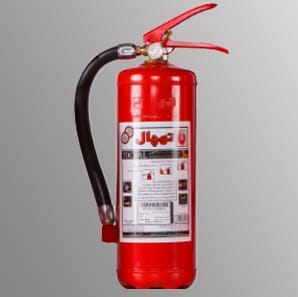 کپسول آتش نشانی 3 کیلوگرمی پودر و گاز توچال