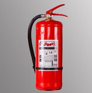 کپسول آتش نشانی 6 کیلوگرمی پودر و گاز توچال
