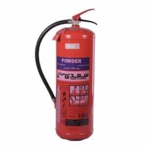 کپسول آتش نشانی 12 کیلوگرمی پودر و گاز سعدی سیلندر