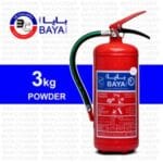 کپسول آتش نشانی 3 کیلوگرمی پودر و گاز بایا