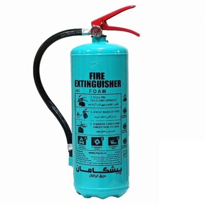 کپسول آتش نشانی 4 لیتری کف و گاز (فوم) اپوکسی پیشگامان