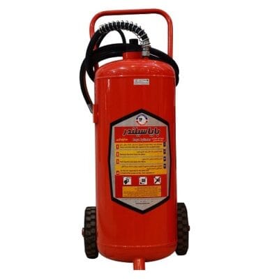 کپسول آتش نشانی 50 کیلوگرمی پودر و گاز بالن بغل بایا