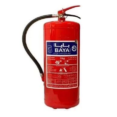 کپسول آتش نشانی 9 کیلوگرمی پودر و گاز بایا